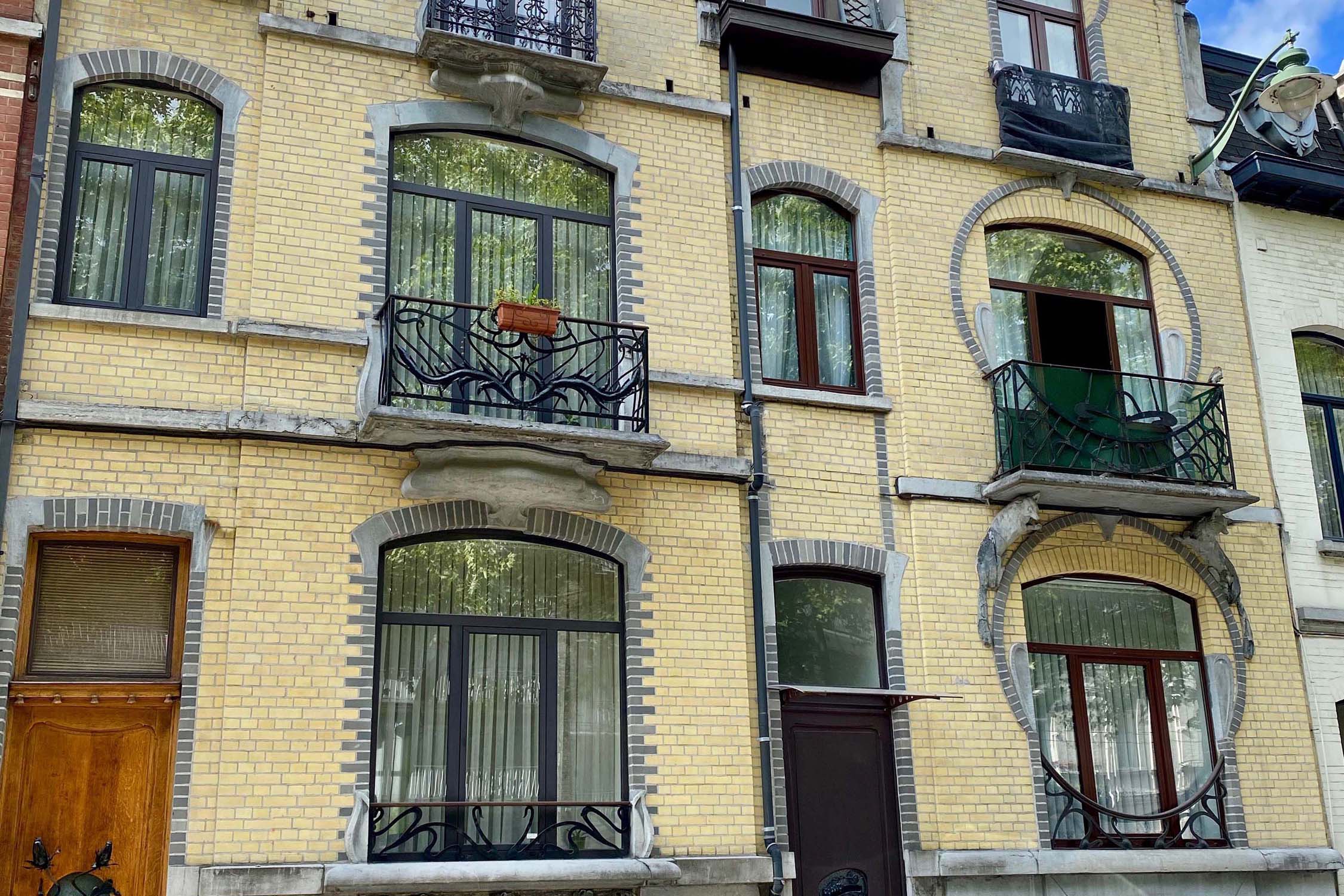 Art Nouveau terraced houses