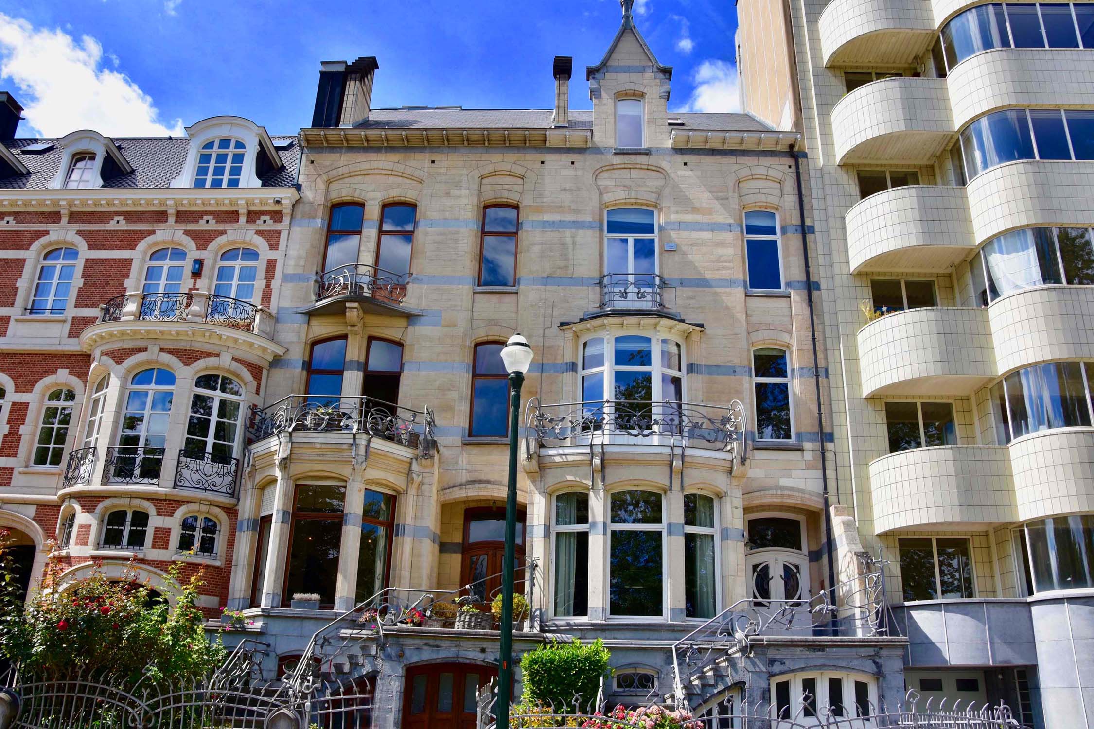 Art Nouveau terraced houses
