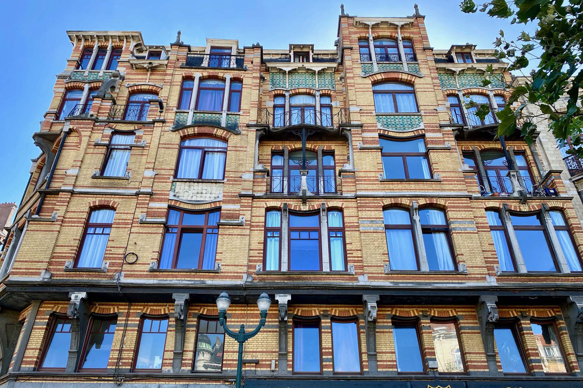 Extravagant Art Nouveau building