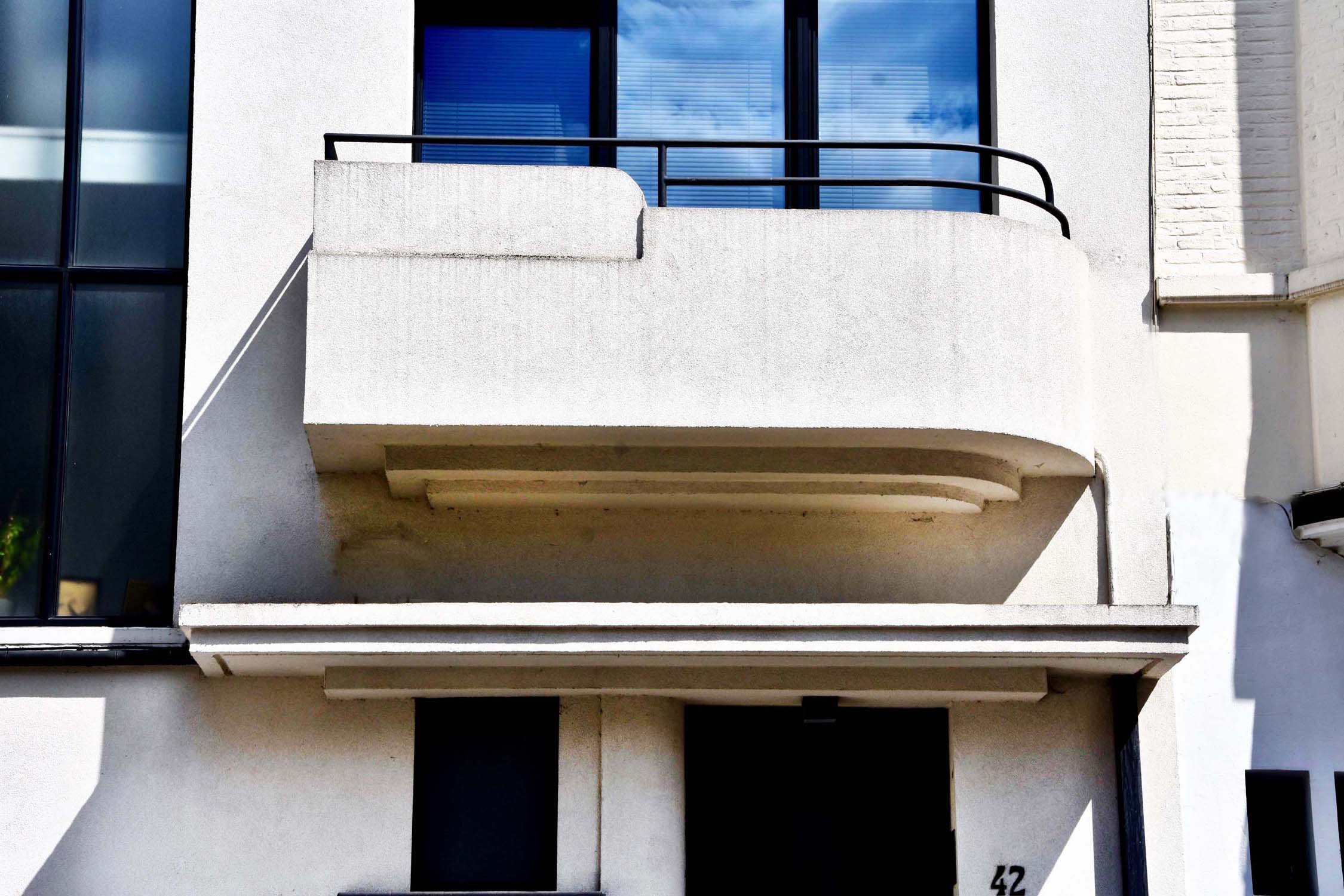 Modernist house in Streamline style
