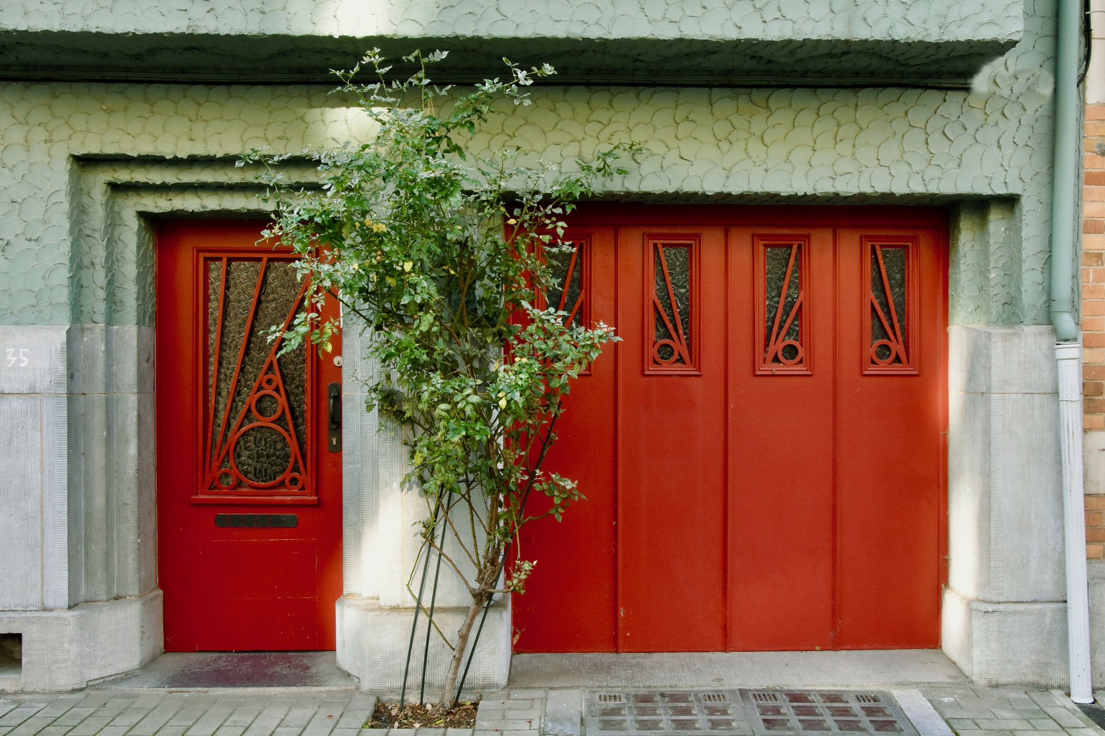 Atypical terraced house