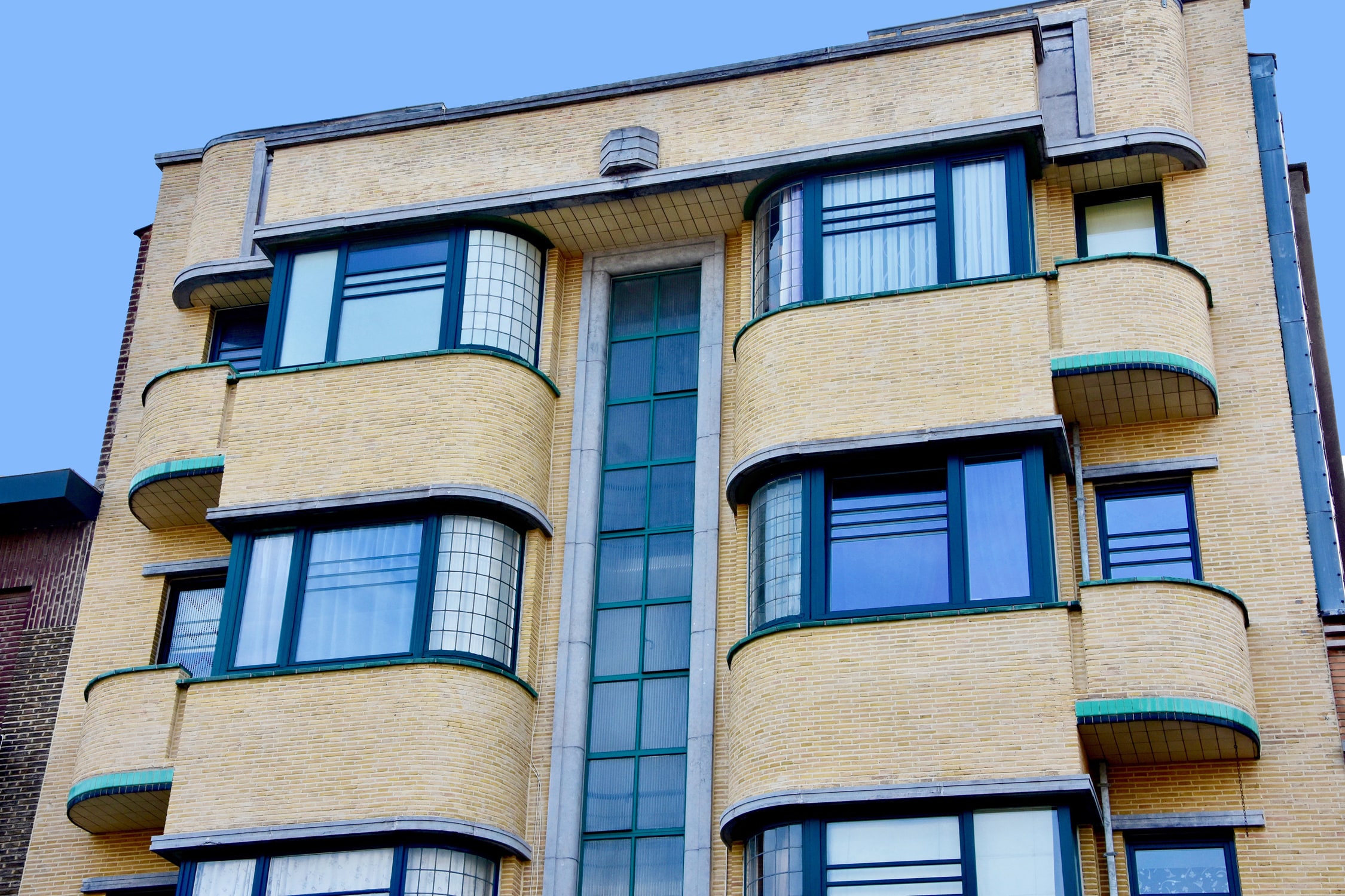 Modernist apartment building