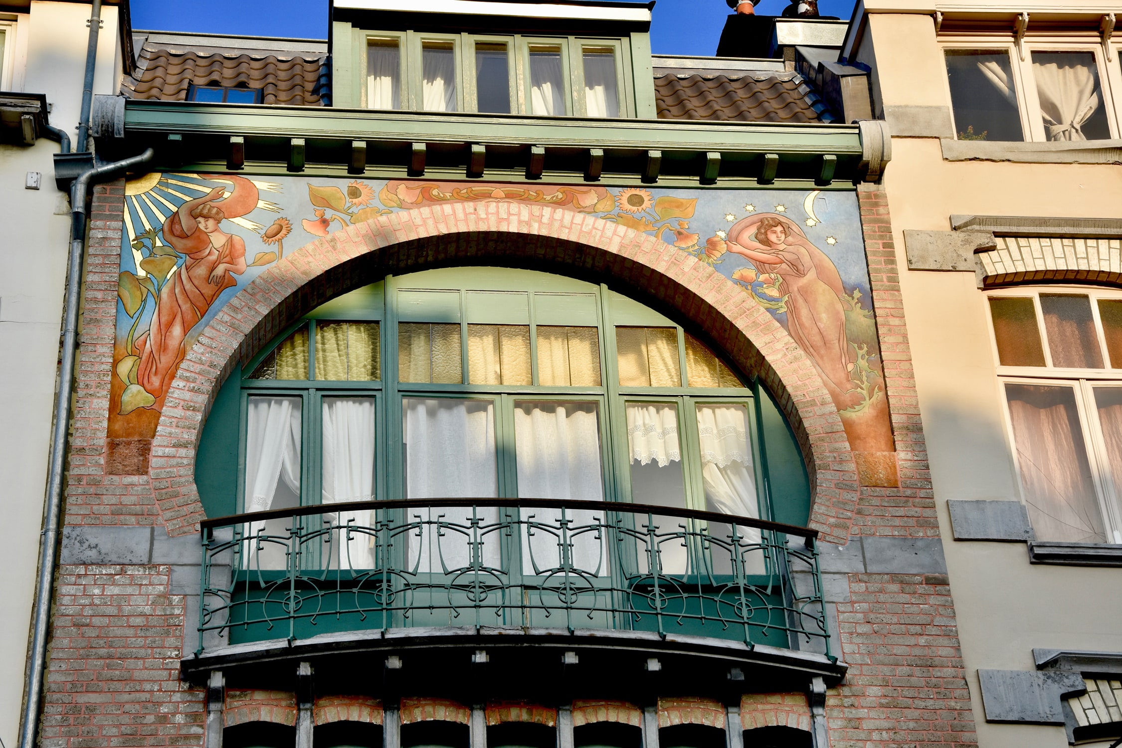 Art Nouveau houses ensemble