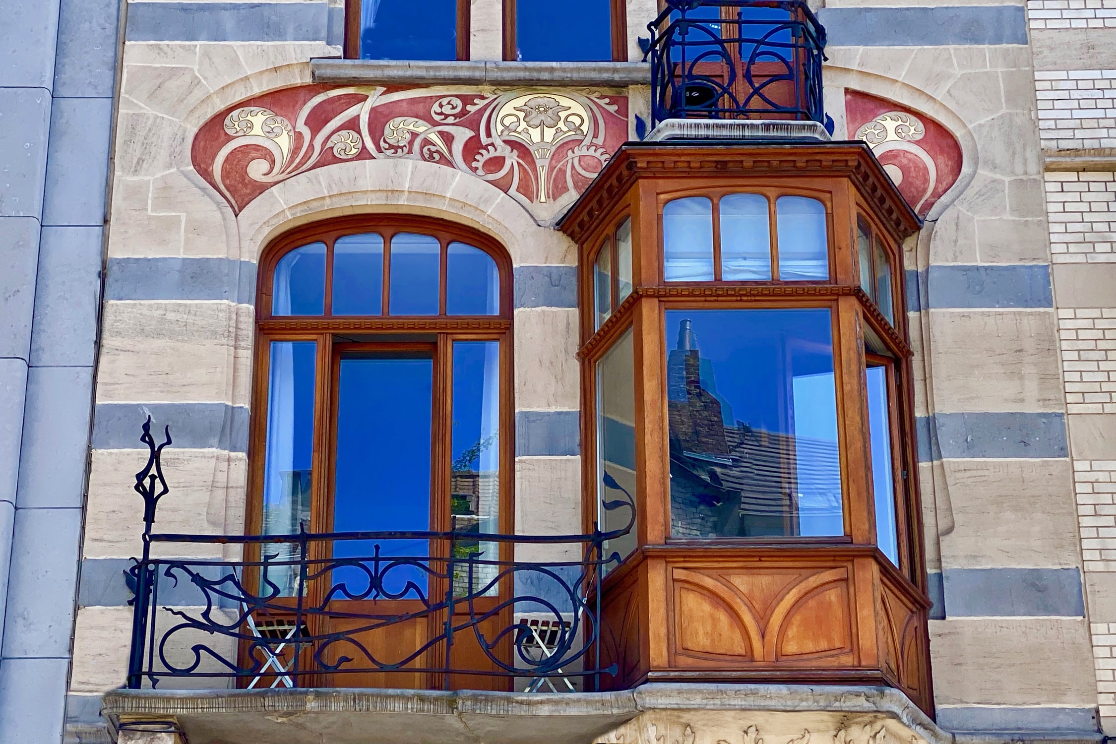Art Nouveau house signed Blérot 
