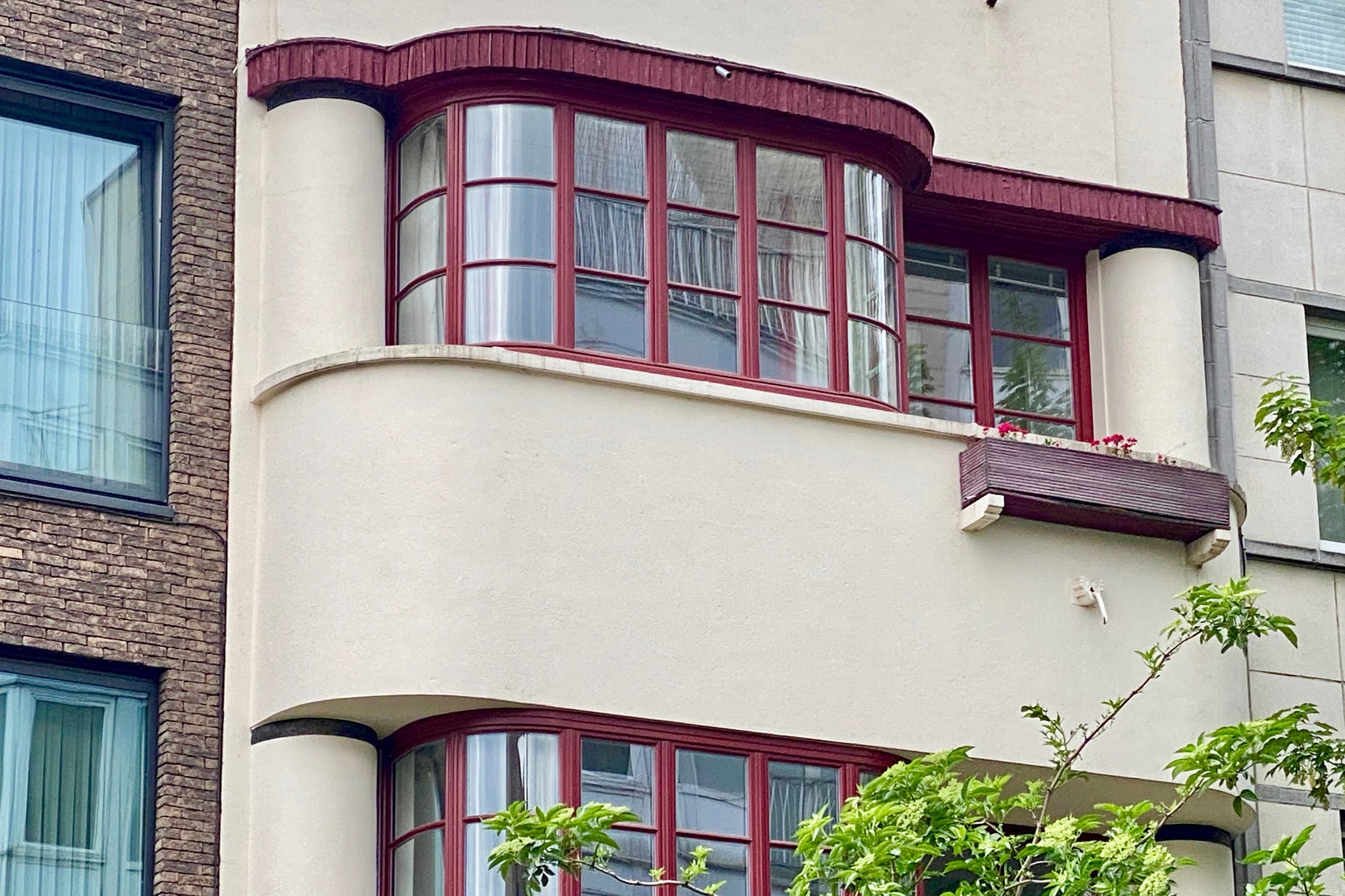 Modernist house on the Mont du Cinquantenaire 