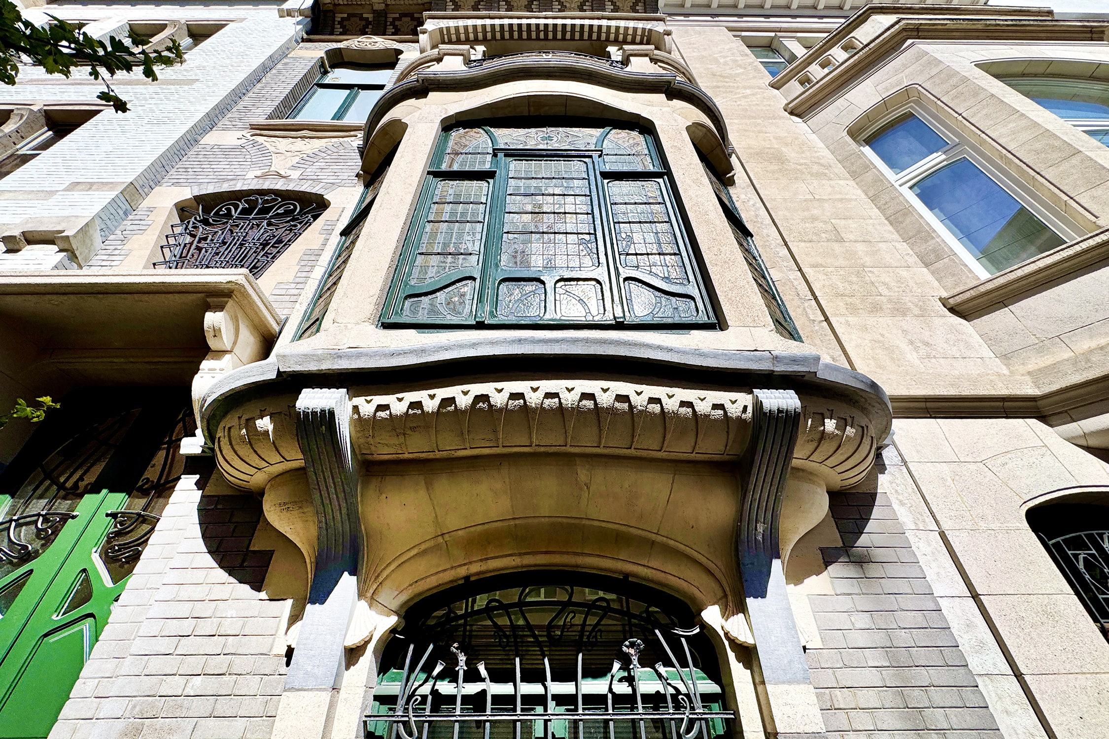 Art Nouveau terraced house
